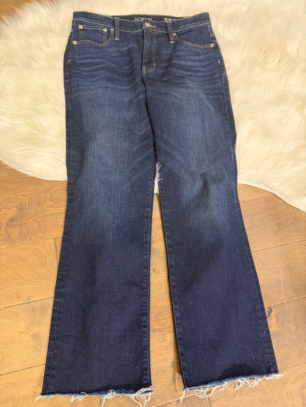 J. Crew Dark Blue Flare Jeans